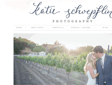 Tablet Screenshot of katieschoepflin.com